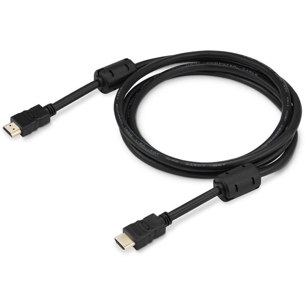 Купить Кабель аудио-видео BURO HDMI 1.4 HDMI (m)/HDMI (m) 3м. феррит.кольца черный [HDMI-19M/19M-3M-MG], изображение 2 в компании Зеон