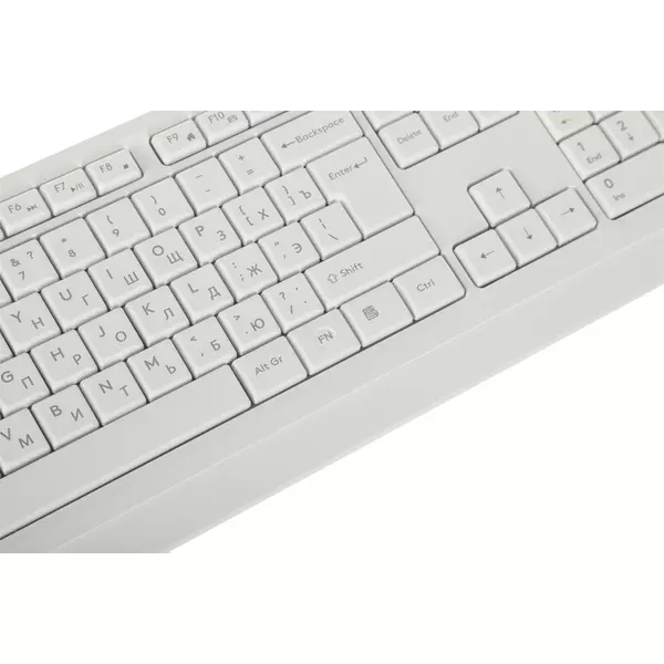 Купить Клавиатура + мышь A4-Tech Fstyler FG1012 WHITE клав:белый мышь:белый USB беспроводная Multimedia, изображение 13 в компании Зеон