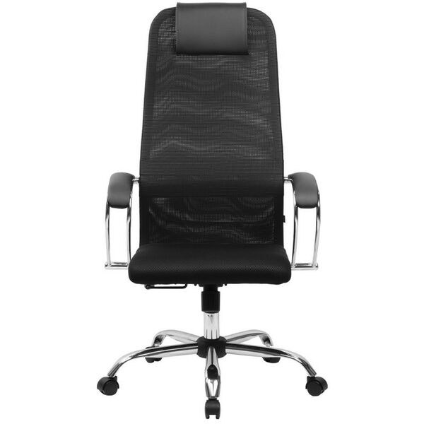 Стулья и кресла: Кресло Brabix PREMIUM Ultimate EX-800 хром, плотная двойная сетка Х2, черное [532911] фотографии
