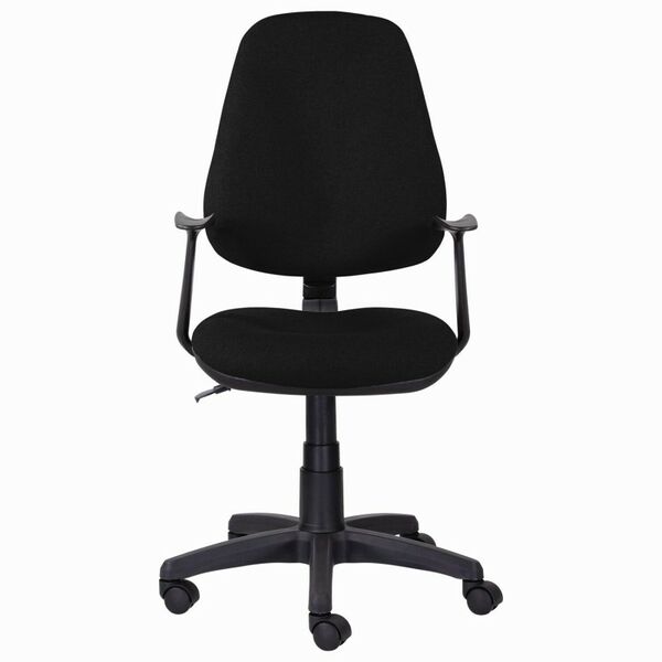 Стулья и кресла: Кресло Brabix Comfort MG-321 регулируемая эргономичная спинка, ткань, черное [532556] фотографии
