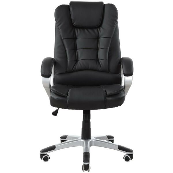 Стулья и кресла: Кресло офисное Brabix Comfort MS-003 6 массажных модулей, экокожа, черное [532521] фотографии