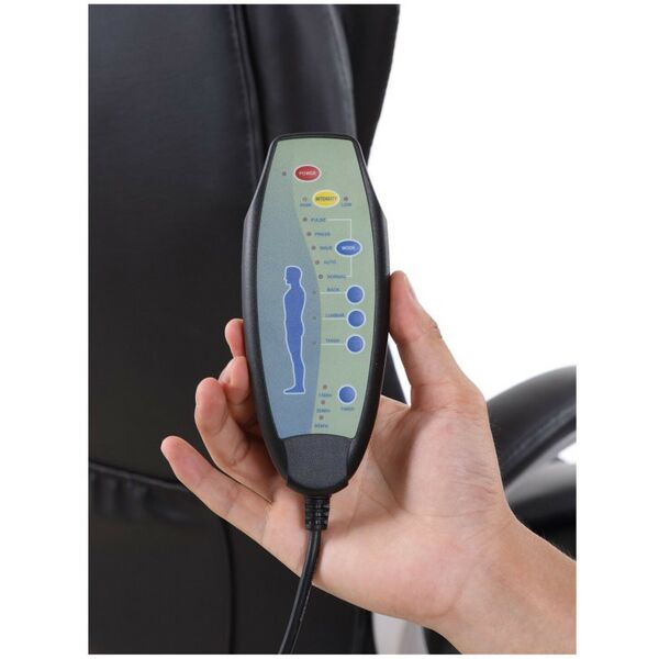 Стулья и кресла: Кресло офисное Brabix Comfort MS-003 6 массажных модулей, экокожа, черное [532521] фотографии