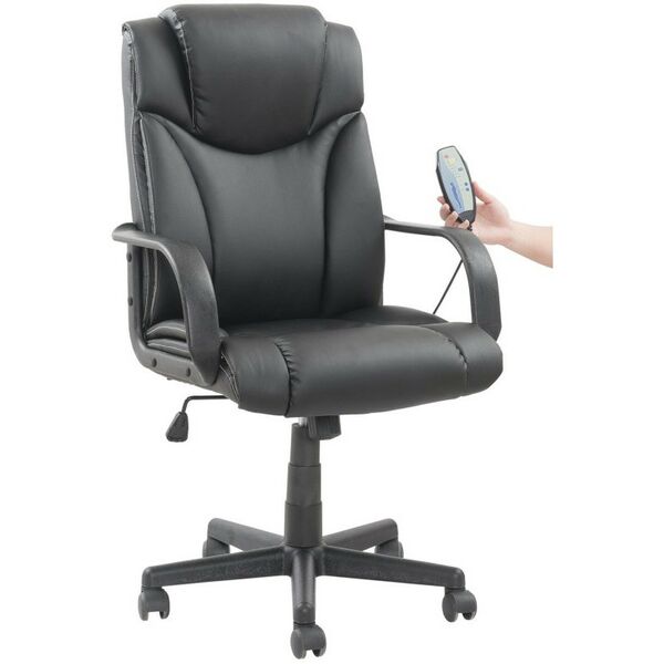 Стулья и кресла: Кресло офисное Brabix Relax MS-001 4 массажных модуля, экокожа, черное [532519] фотографии