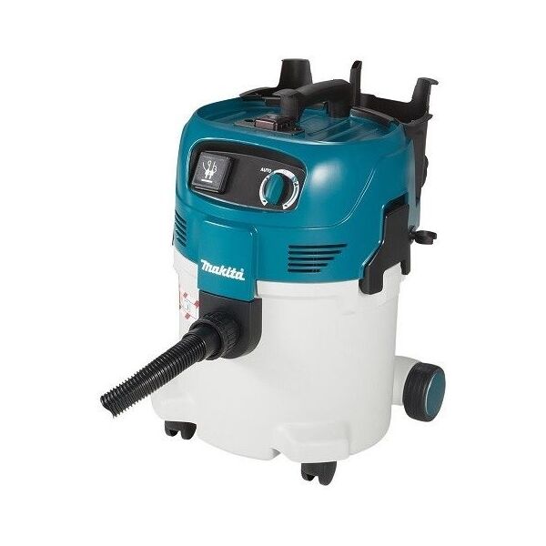 Купить Пылесос Makita VC3012L 1.2кВт, 250 мбар, бак 30л, 15.96кг, изображение 3 в компании Зеон