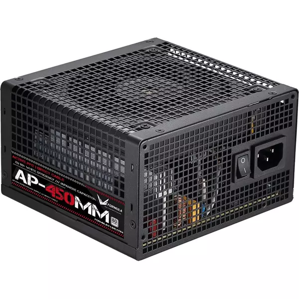 Купить Блок питания Formula AP-450MM ATX 450W 80 PLUS WHITE (20+4pin) APFC 120mm fan 6xSATA RTL, изображение 2 в компании Зеон