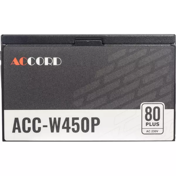 Купить Блок питания Accord ACC-W450P ATX 450W 80 PLUS WHITE (20+4pin) 120mm fan 6xSATA, изображение 7 в компании Зеон