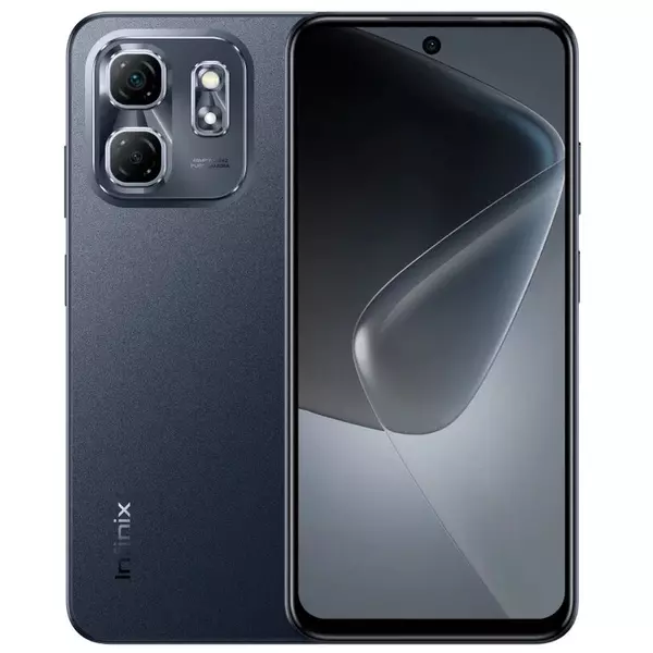 Купить Смартфон Infinix X6531B Hot 50i 128Gb 6Gb черный 3G 4G 2Sim 6.78 720x1600 Android 14 48Mpix 802.11 a/b/g/n/ac NFC GPS GSM900/1800 GSM1900 TouchSc Protect FM microSD max2048Gb [10060957] в компании Зеон