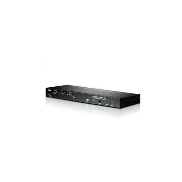 KVM-переключатели: KVM-переключатель ATEN CS1708i 1U 8-port 1-User PS/2-USB KVM on the NET, кл-ра+мышь USB или PS/2+VGA 15pin+LAN, 2 кабеля фотографии