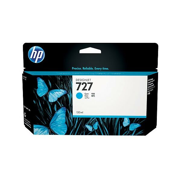 Для HP (оригинал): Картридж HP B3P19A Cyan №727 130-ml Ink Cartridge, для hp DesignJet T920/1500/2500 фотографии