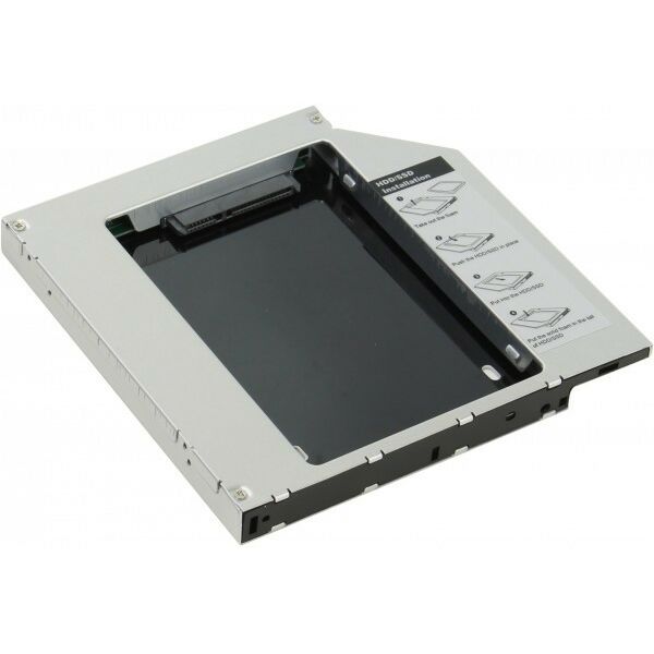 Аксессуары для ноутбуков: Мобильное шасси AgeStar SSMR2S SLIM 5.25" для HDD 2.5 SATA устройств фотографии