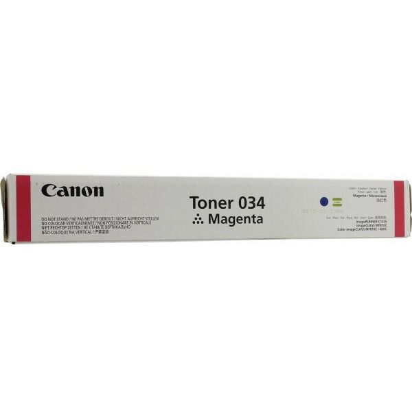 Купить Тонер Canon 034 Magenta для iR C1225, MF810C/820C [9452B001] в компании Зеон