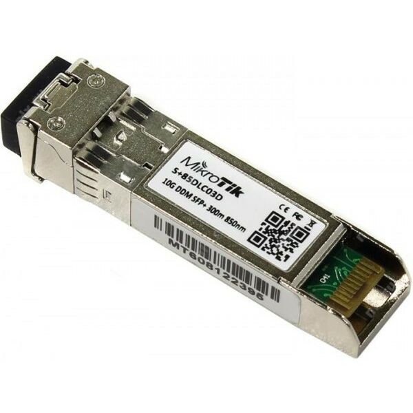 Медиаконвертеры и модули: Модуль SFP+ Mikrotik S+85DLC03D Duplex, LC, MM фотографии