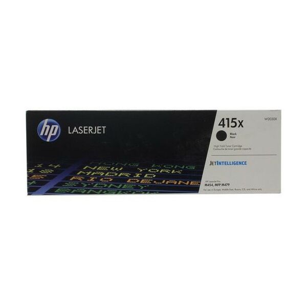 Купить Картридж HP 415X Black для HP LaserJet  Pro M454/M479 [W2030X] в компании Зеон