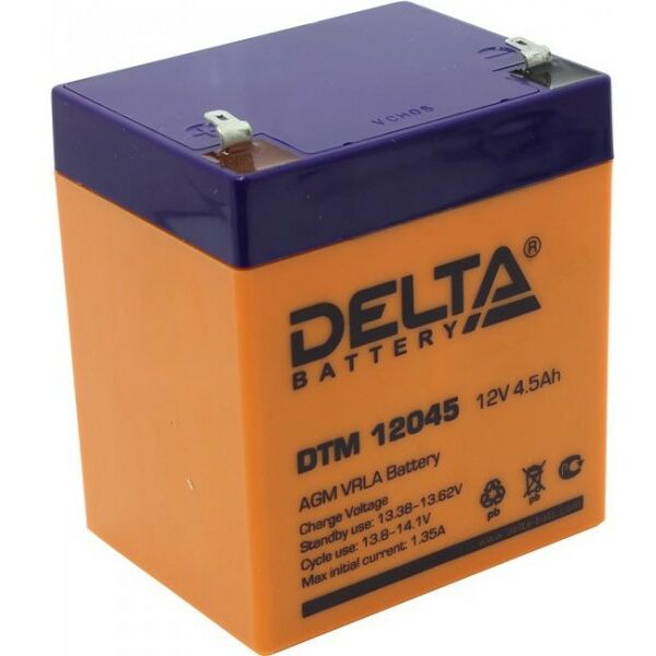 Купить Аккумулятор для UPS Delta DTM 12045 12V, 4.5Ah в компании Зеон