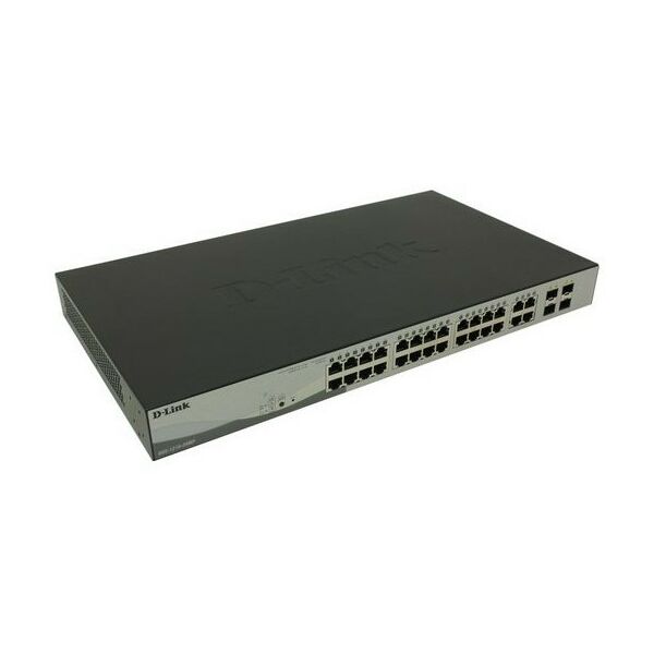 Коммутаторы, маршрутизаторы, межсетевые экраны: Коммутатор D-link DGS-1210-28MP/F1A 24UTP 1000Mbps+ 4Combo 1000BASE-T/SFP фотографии