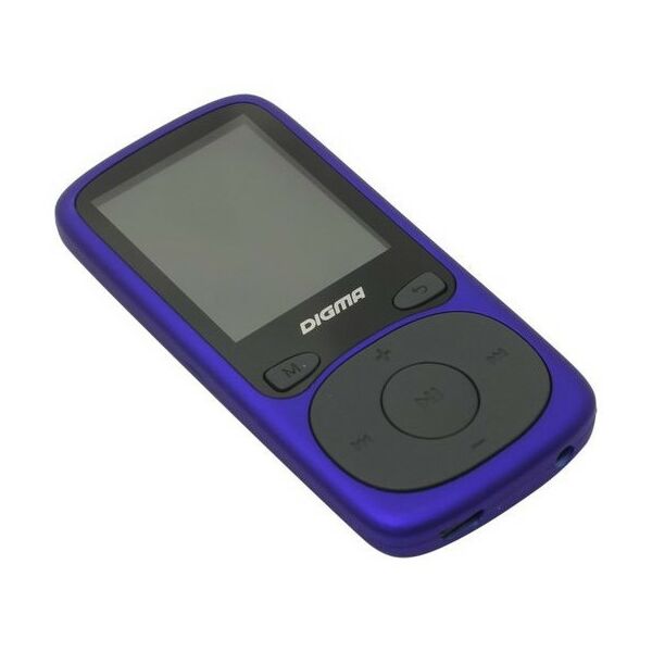 MP3-плееры: MP3-плеер Digma B4 Blue FM Tuner, 8Gb, MicroSD, LCD 1.8", диктофон, USB, Li-Pol фотографии