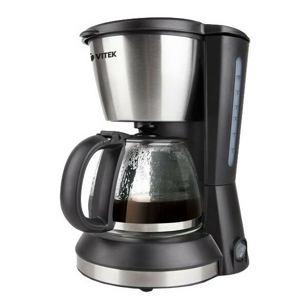 Кофеварки: Кофеварка Vitek VT-1506 BK капельная, 0.7 л фотографии