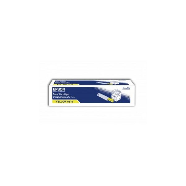 Для Epson (оригинал): Тонер-картридж Epson S050316 Yellow желтый для AL-CX21N/NF фотографии