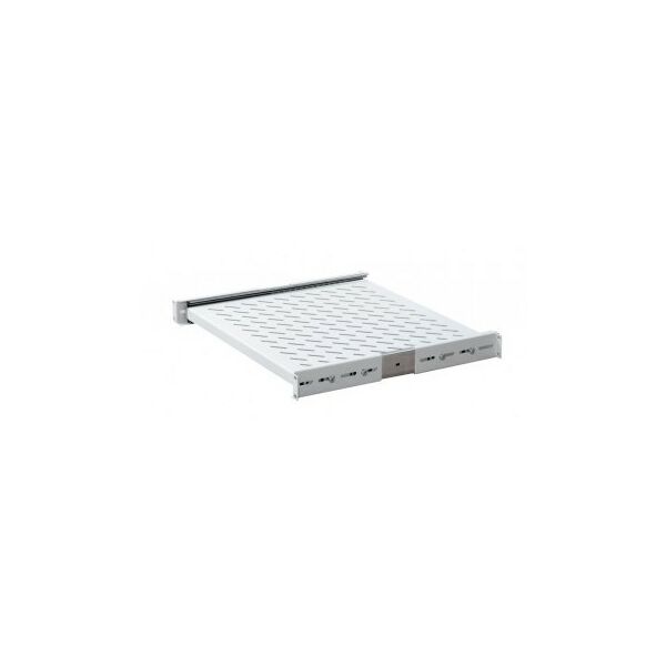 Шкафы и стойки: Полка выдвижная TLK TLK-SHFC-400R-GY 19", Ш418хГ400мм, для шкафа глубиной 600мм, серая фотографии