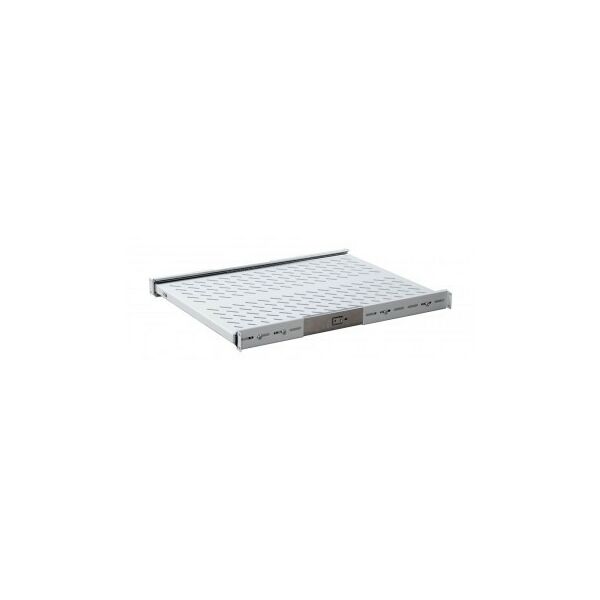 Шкафы и стойки: Полка выдвижная TLK TLK-SHFC-600R-GY 19", Ш418хГ600мм, для шкафа глубиной 800мм, серая фотографии