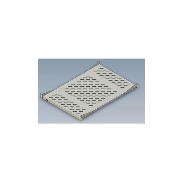 Шкафы и стойки: Полка стационарная усиленная TLK TLK-SHFC-860F-GY 19", Ш437хГ860мм, для шкафа глубиной 1000мм, серая фотографии