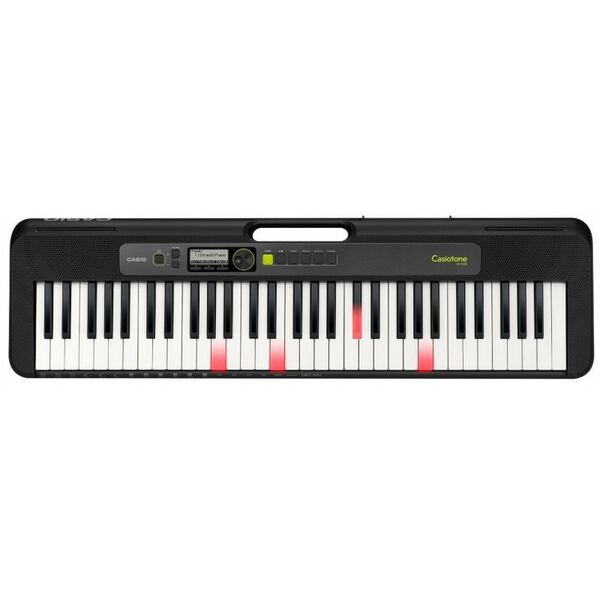 Синтезаторы: Синтезатор Casio LK-S250 61 клавиша, черный фотографии