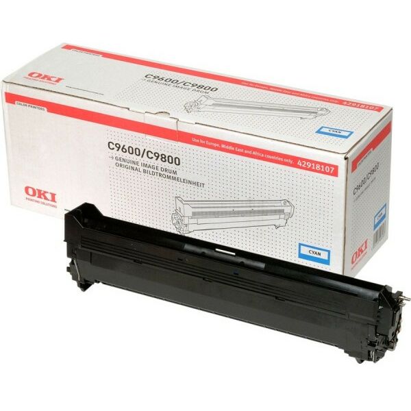 Для OKI: Картридж OKI 42918107 для OKI 9600/9800 голубой фотографии