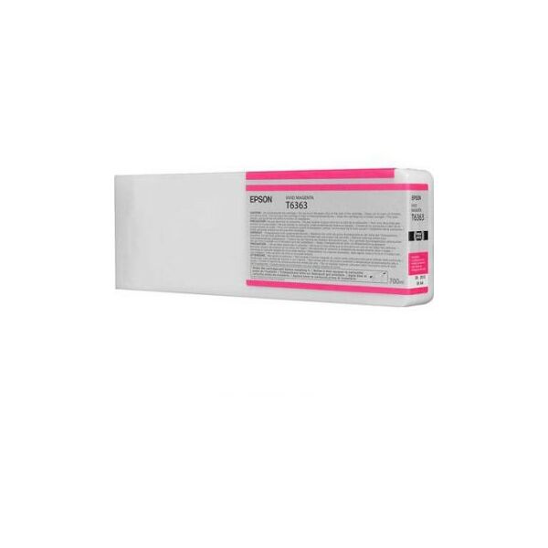Для Epson (оригинал): Картридж Epson T6363 Vivid Magenta для Stylus Pro 7900/9900, 700 мл [C13T636300] фотографии
