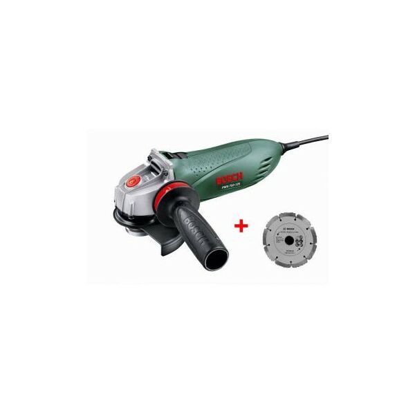 Купить Углошлифмашина BOSCH PWS 750-125 750 Вт, 11000 об/мин, 125х22 мм, 1,9 кг, кейс в компании Зеон