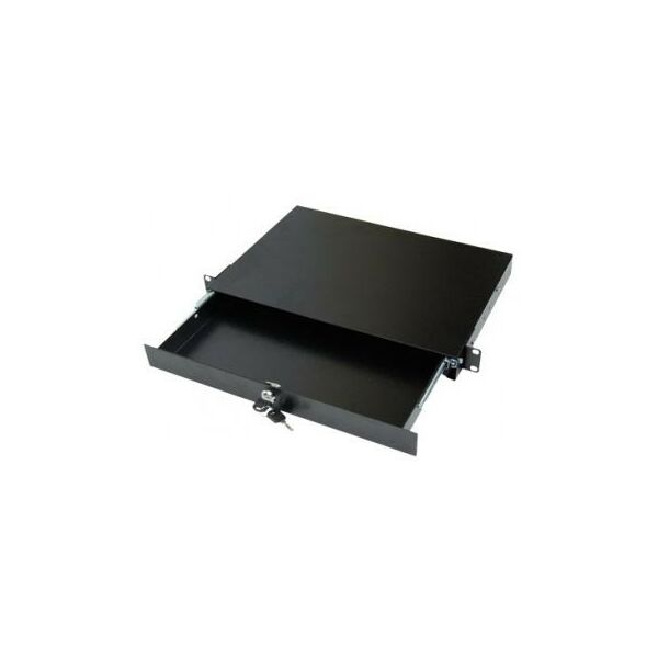 Шкафы и стойки: Полка под клавиатуру выдвижная TLK TLK-KB1-BK 19", 1U, Ш432хГ300мм, черная фотографии
