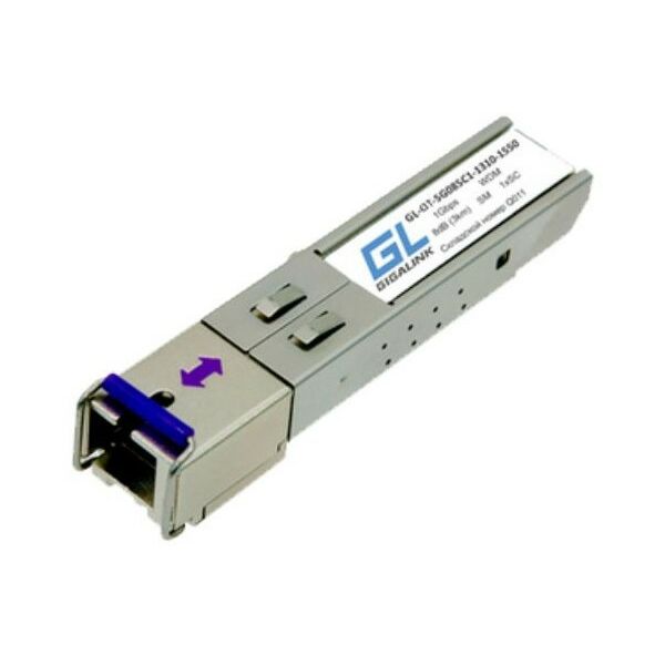 Медиаконвертеры и модули: Модуль Gigalink GL-OT-SG14SC1-1310-1550-D SFP, WDM, 1Гбит/c, одно волокно SM, SC, Tx:1310/Rx:1550 нм, DDM, 14 дБ (до 20 км) (GL-30TSC-D) фотографии