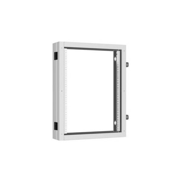 Шкафы и стойки: Пристенная поворотная секция TLK TWC-156015-BS-GY 19", 15U, Ш600хВ770хГ156 мм, 1 пары L-образных монтажных направляющих, серый RAL 7035 фотографии