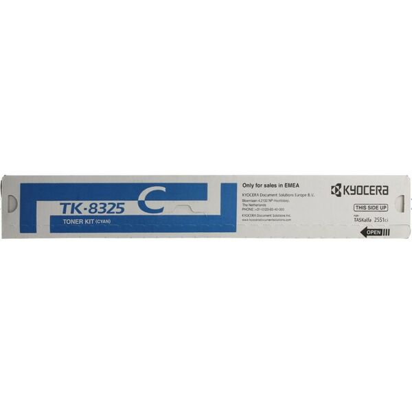 Для Kyocera: Тонер-картридж ELP Imaging CT-KYO-TK-8325C Cyan для Kyocera TASKalfa 2551ci TK-8325C 12K фотографии