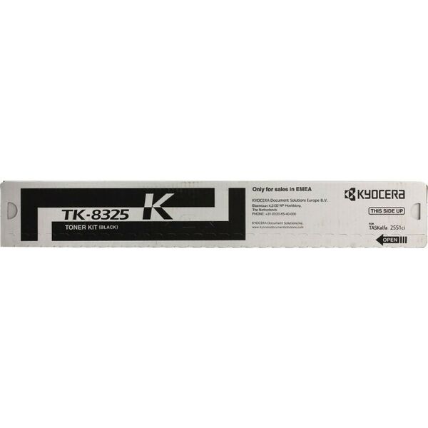 Для Kyocera: Тонер-картридж ELP Imaging CT-KYO-TK-8325K Black для Kyocera TASKalfa 2551ci TK-8325K 18K фотографии