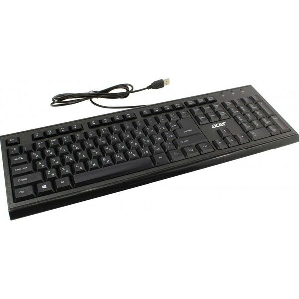 Клавиатуры: Клавиатура Acer OKW120 USB 104КЛ [ZL.KBDEE.006] фотографии