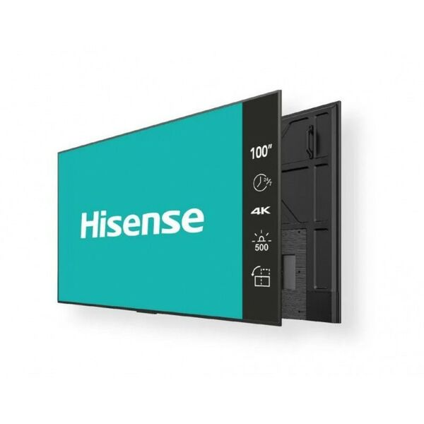 Купить ЖК-панель Hisense 100BM66D 100", 500 нит, 4K, D-LED, 24/7, RAM 2Гб, ROM 16Гб, Android 9.0 в компании Зеон